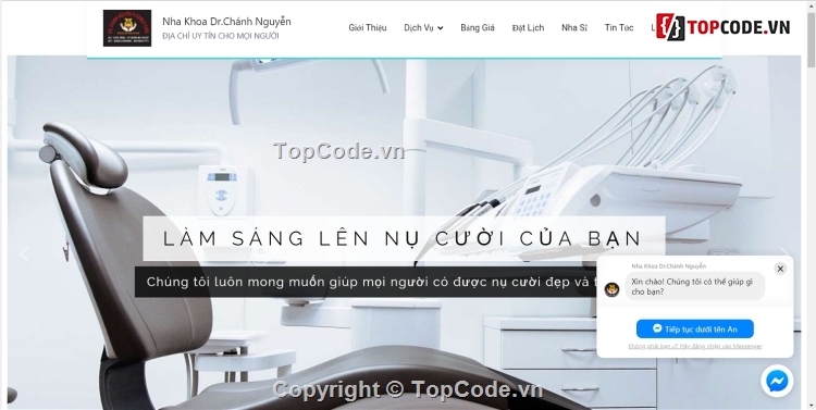 Web phòng khám nha khoa,Web đặt lịch khám online,website phòng khám nha khoa,web phòng khám nha khoa